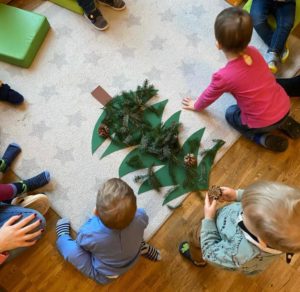 Projekt Waldabenteuer im Oberlin Kindergarten